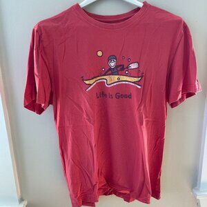 Life is Good Kayak Crusher T Size Medium GUC